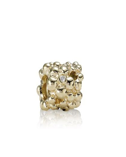 CHARM PANDORA 14KT+DIAM 0.02CT