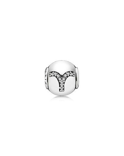 ARIES ESSENCE COLLECTION CHARM IN SILVER 